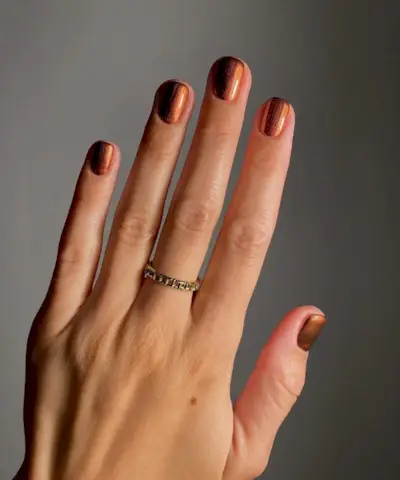 podzimní barvy na nehty