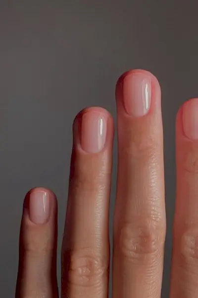 mikro francouzská manikúra