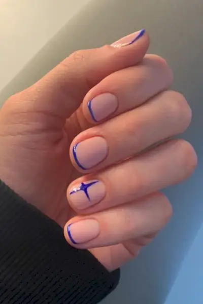 Dissenys d'ungles blaves