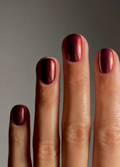 couleurs d'ongles d'hiver