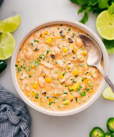 snadný recept na krémový kuřecí chili crockpot