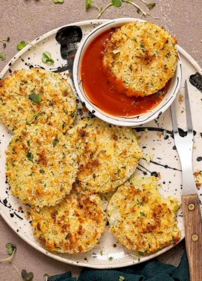 recepta fàcil d'aperitiu de tomàquet verd fregit