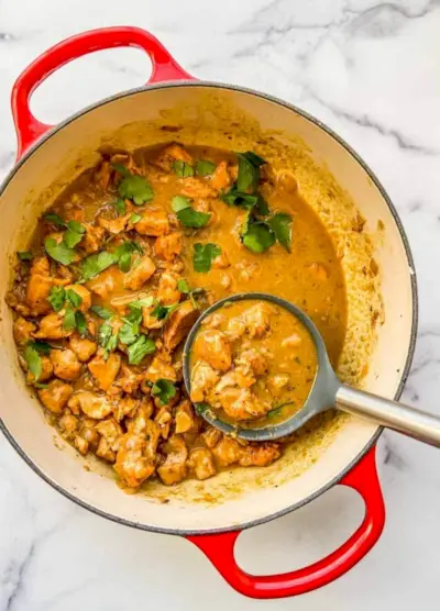 recette de poulet au curry au four hollandais