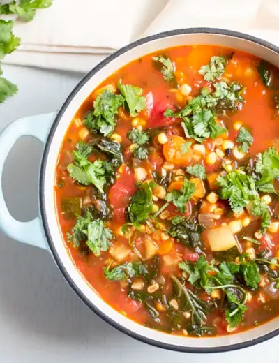 recepta fàcil de sopa de verdures per preparar els àpats