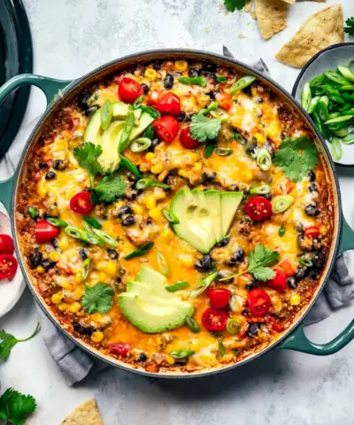 une recette de poêle à tacos végétarienne