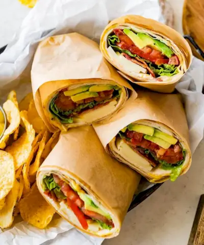 receptes de dinar lleuger embolcall de gall dindi