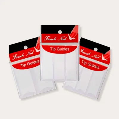 Lipdukai ant nagų galiukų