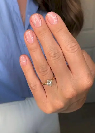 idees d'ungles blanques