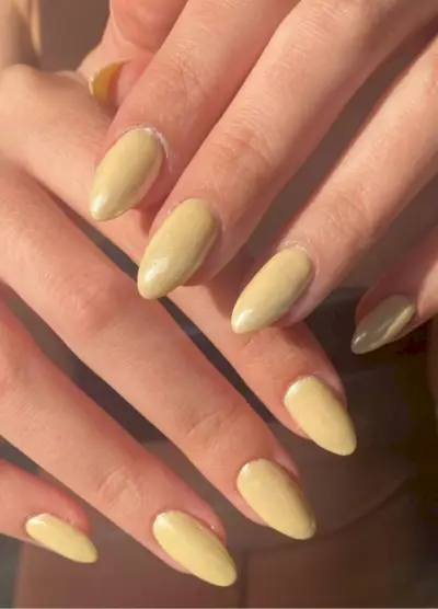 ongles chromés d'automne