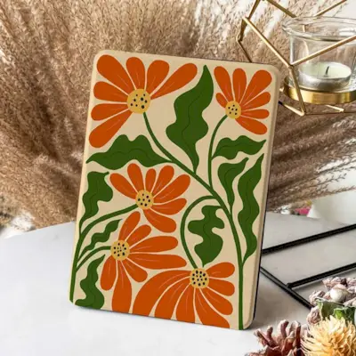 Kotak Kindle Bunga Porselen