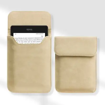 Kantong Kindle Pelindung Suede