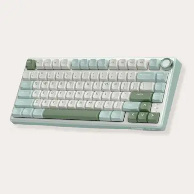 Romig toetsenbord met geluidsknop