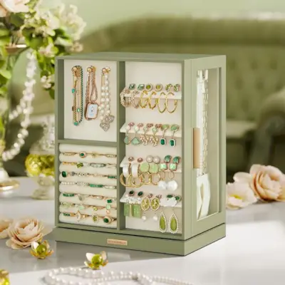 Besisukanti papuošalų dėžutė