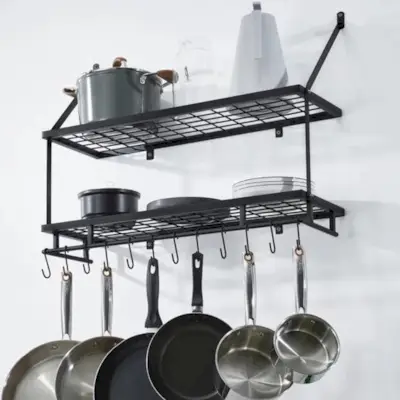 Bastidor d'olles muntat a la paret