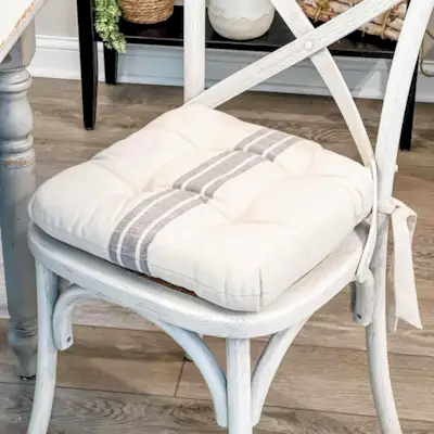Coixí de cadira Stripe