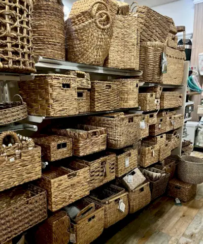 cistelles d'articles per a la llar