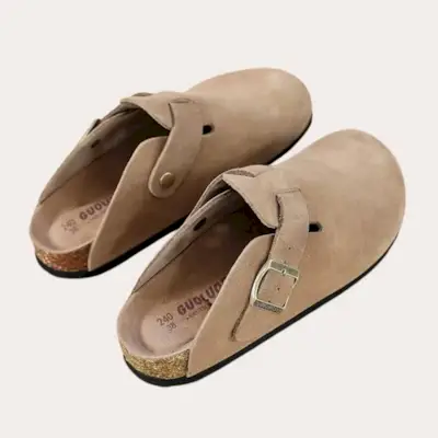 Semišové dřeváky