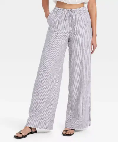 Vászon húzható nadrág