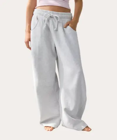 Pantalons de xandall amb cama de barril