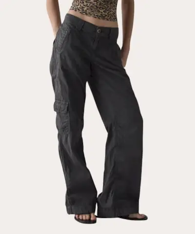 Pantalons de càrrega utilitaris de talle baixa