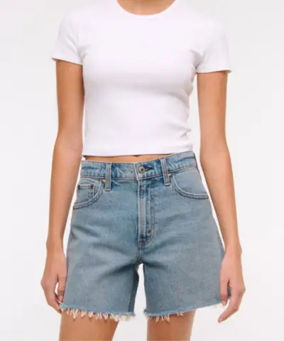 Short papa taille haute