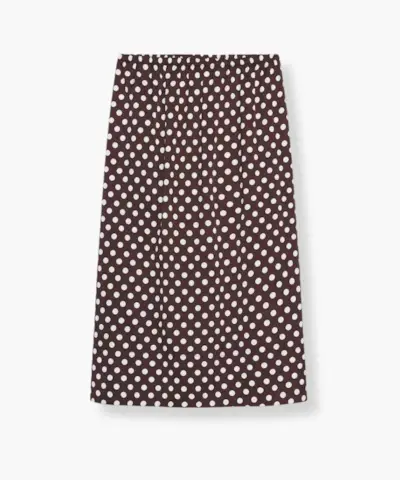 Rok Midi Polkadot