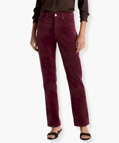 Celana Korduroi Kaki Lurus