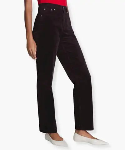 Jeans Korduroi Kaki Lurus tahun 90-an