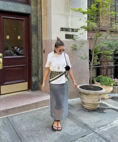 tendència de la bufanda de seda