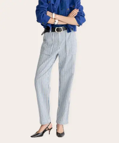 Pantalon cargo en jean