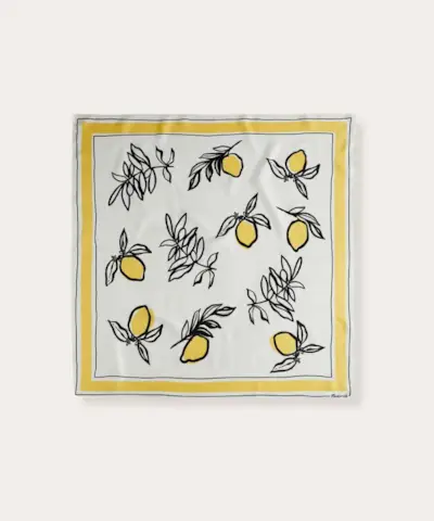 Közepes selyem bandana