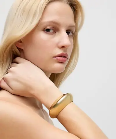 Csuklós mandzsetta karkötő