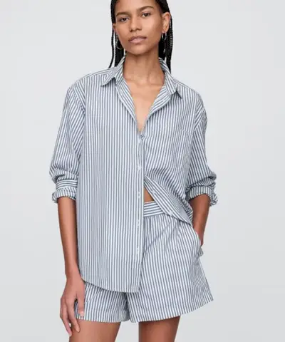 Organikus pamut poplin nagy ing