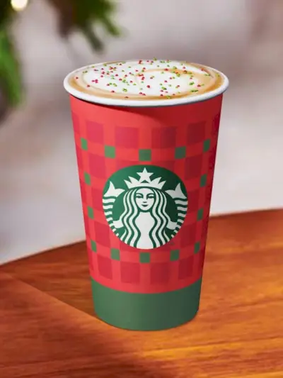 Starbucks šventiniai gėrimai