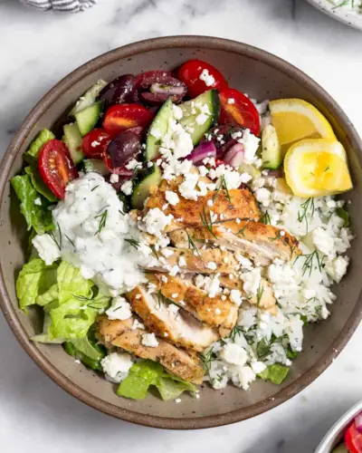 Příprava řeckého kuřecího jídla