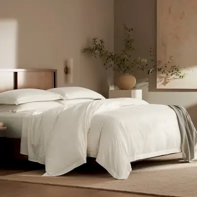 Ensemble de couette à ourlet Signature