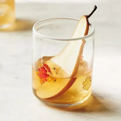 Kaca Ikon Daun Musim Gugur