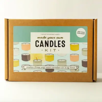 Fabriquez votre propre kit de bougies