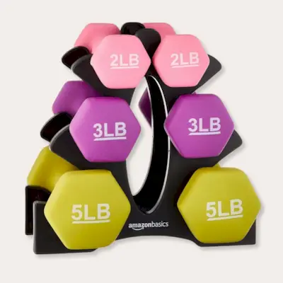 Haltères en néoprène