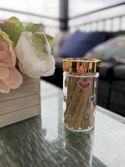 datos nakties stiklainis