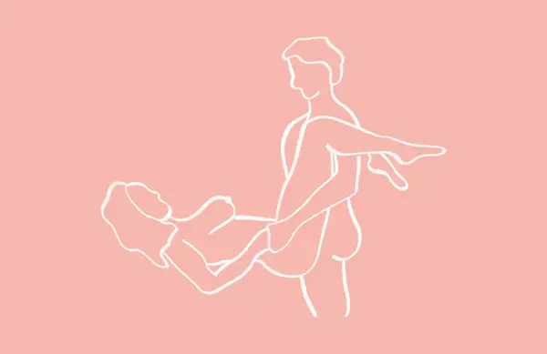 Szexuális pozíciók – váll feletti lábak