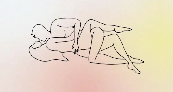 Position sexuelle de l'araignée